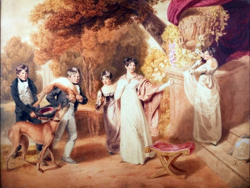 1775-Thomas Heaphy - Un ritratto di famiglia